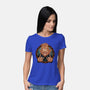 Rider From Hell-Womens-Basic-Tee-glitchygorilla