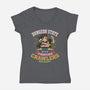 Fighting Crawlers-Womens-V-Neck-Tee-Popnotic