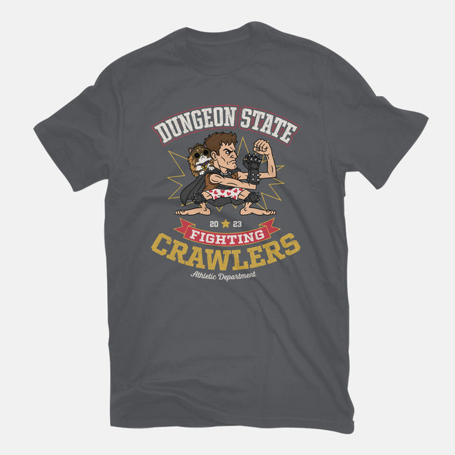 Fighting Crawlers-Womens-Fitted-Tee-Popnotic
