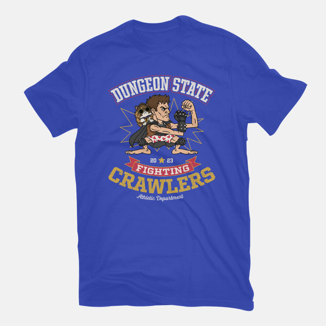 Fighting Crawlers-Womens-Fitted-Tee-Popnotic