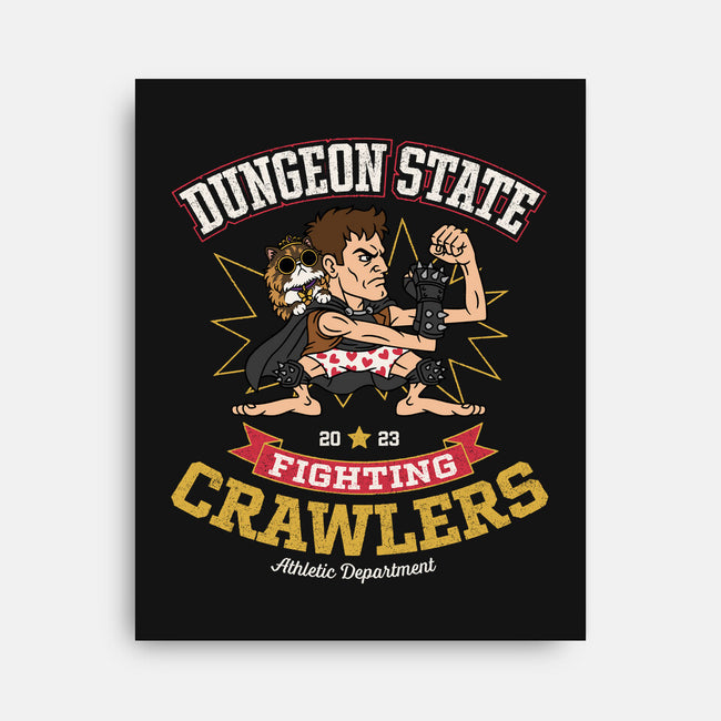 Fighting Crawlers-None-Stretched-Canvas-Popnotic