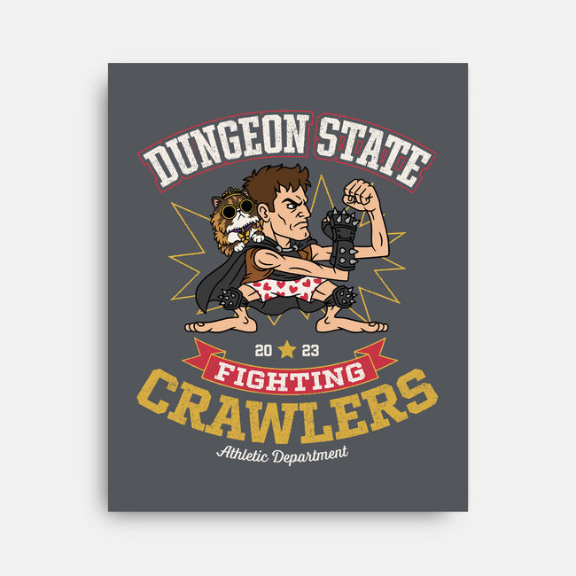 Fighting Crawlers-None-Stretched-Canvas-Popnotic