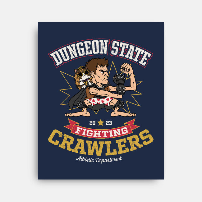 Fighting Crawlers-None-Stretched-Canvas-Popnotic