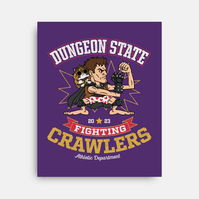 Fighting Crawlers-None-Stretched-Canvas-Popnotic