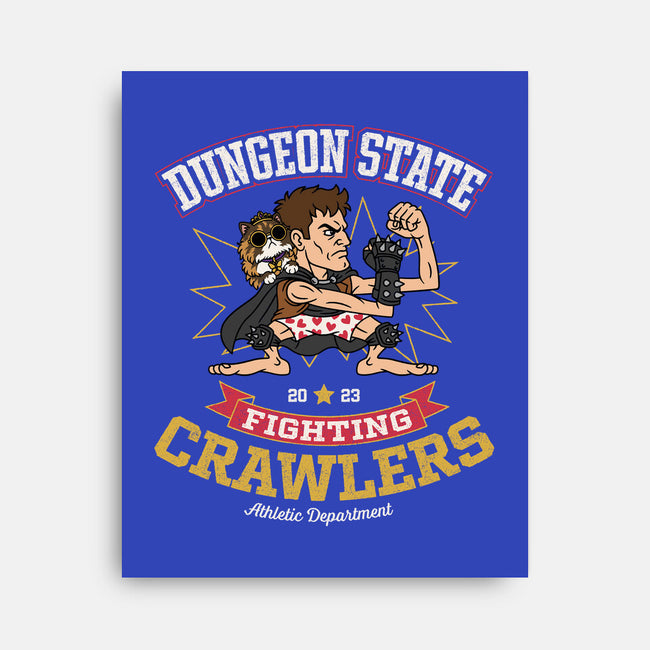 Fighting Crawlers-None-Stretched-Canvas-Popnotic