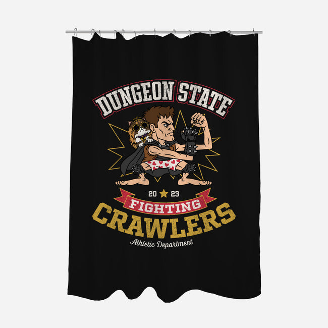 Fighting Crawlers-None-Polyester-Shower Curtain-Popnotic