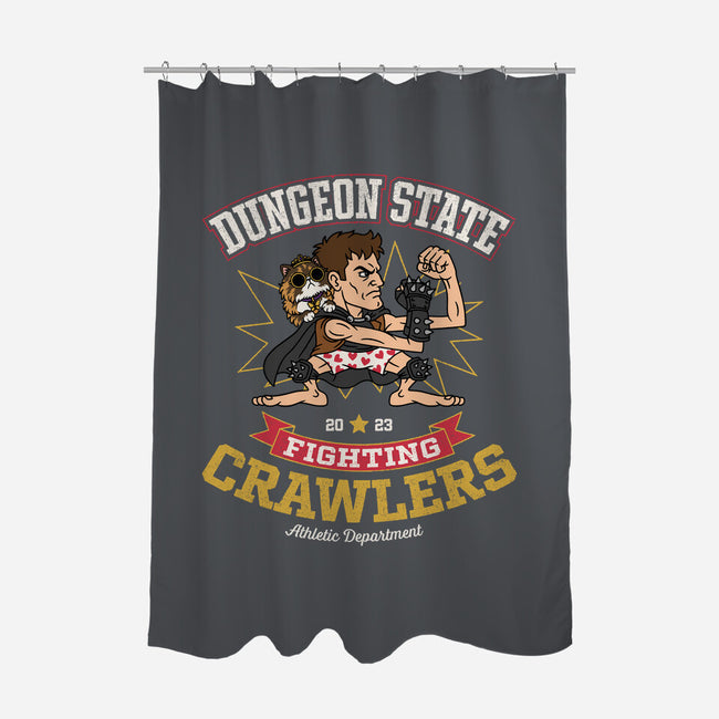 Fighting Crawlers-None-Polyester-Shower Curtain-Popnotic
