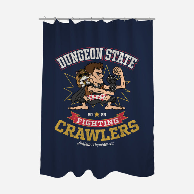 Fighting Crawlers-None-Polyester-Shower Curtain-Popnotic