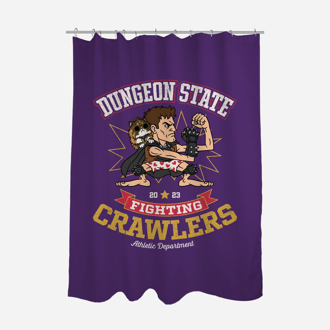 Fighting Crawlers-None-Polyester-Shower Curtain-Popnotic