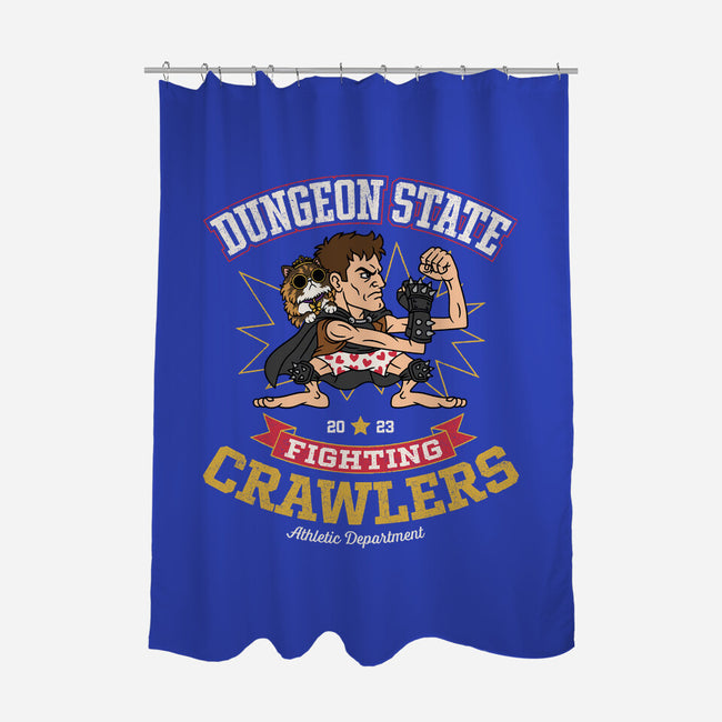 Fighting Crawlers-None-Polyester-Shower Curtain-Popnotic