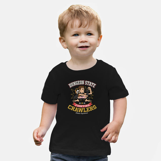 Fighting Crawlers-Baby-Basic-Tee-Popnotic