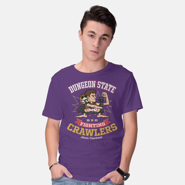 Fighting Crawlers-Mens-Basic-Tee-Popnotic
