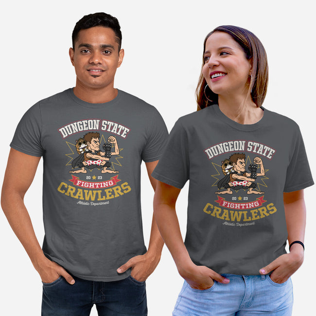 Fighting Crawlers-Unisex-Basic-Tee-Popnotic
