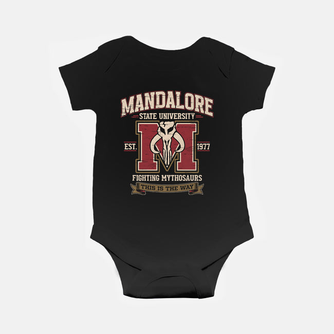 Mandalore University-Baby-Basic-Onesie-Popnotic