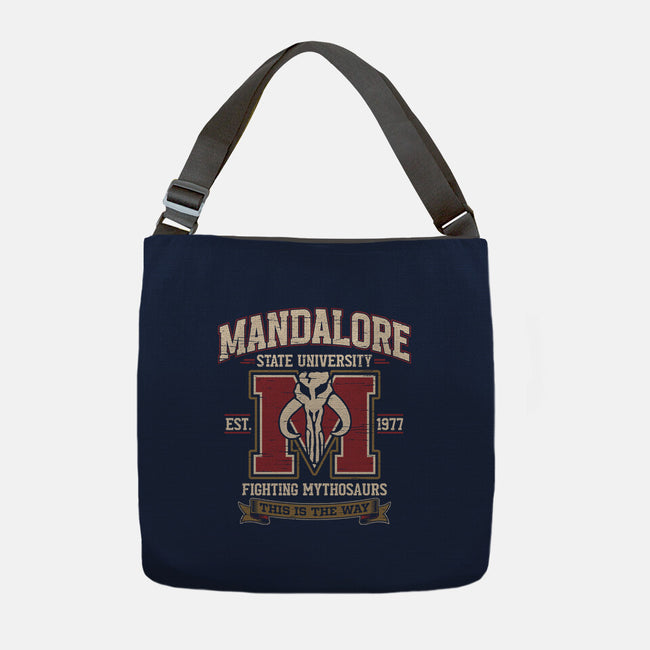 Mandalore University-None-Adjustable Tote-Bag-Popnotic
