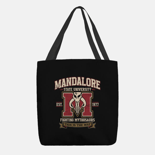 Mandalore University-None-Basic Tote-Bag-Popnotic