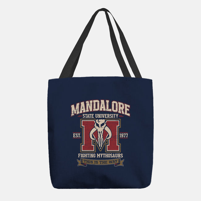 Mandalore University-None-Basic Tote-Bag-Popnotic