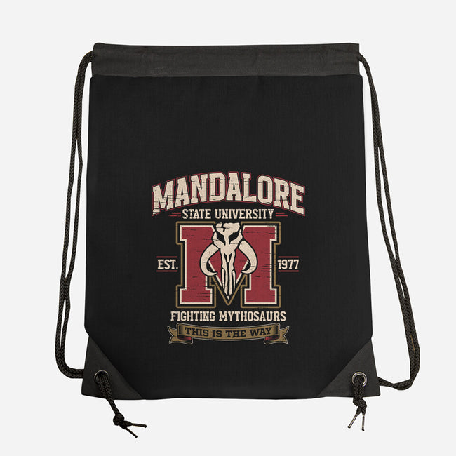 Mandalore University-None-Drawstring-Bag-Popnotic