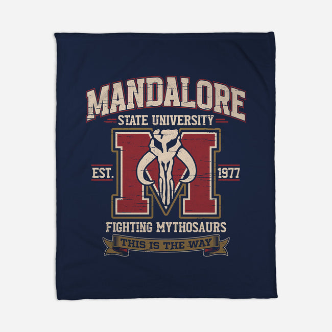 Mandalore University-None-Fleece-Blanket-Popnotic