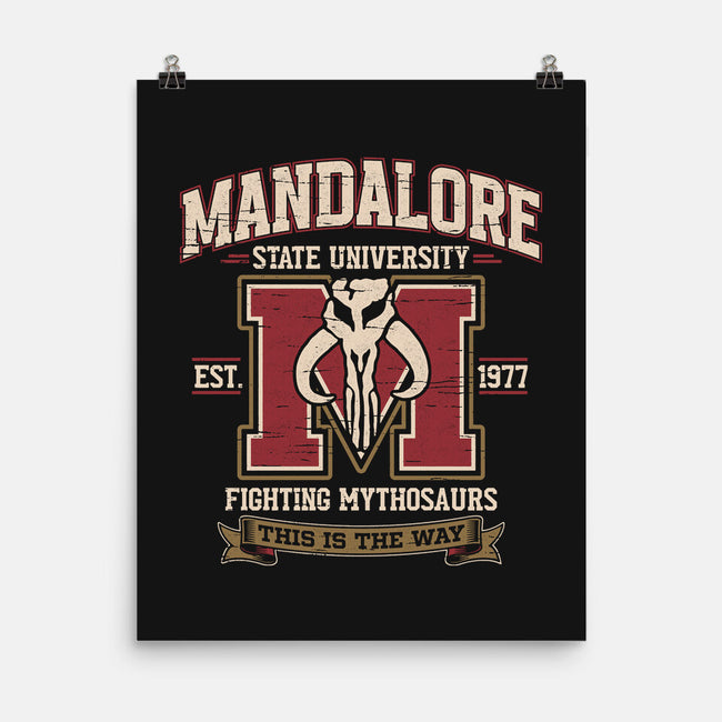 Mandalore University-None-Matte-Poster-Popnotic