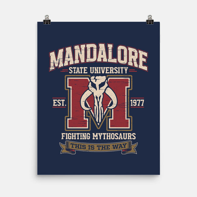 Mandalore University-None-Matte-Poster-Popnotic