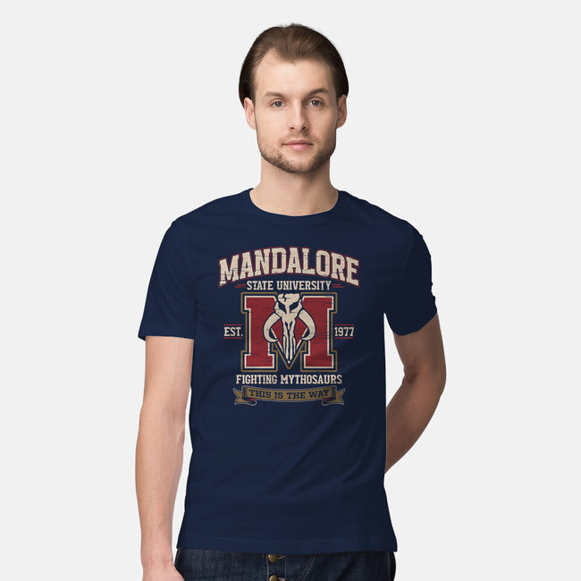 Mandalore University-Mens-Premium-Tee-Popnotic