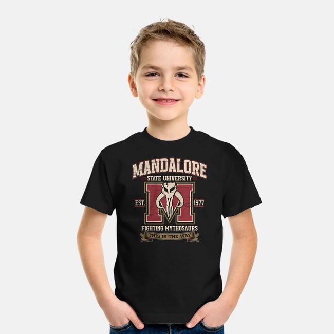 Mandalore University-Youth-Basic-Tee-Popnotic