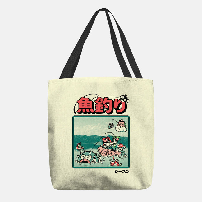 Fishing Time-None-Basic Tote-Bag-Henrique Torres