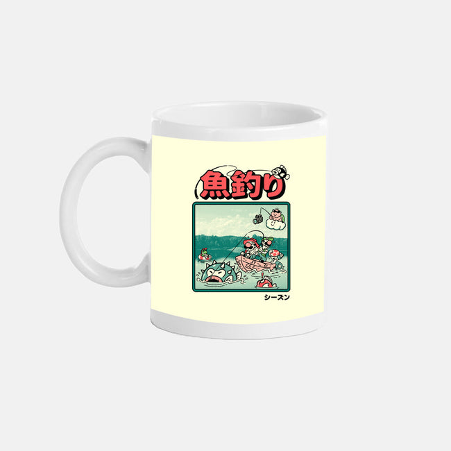 Fishing Time-None-Mug-Drinkware-Henrique Torres