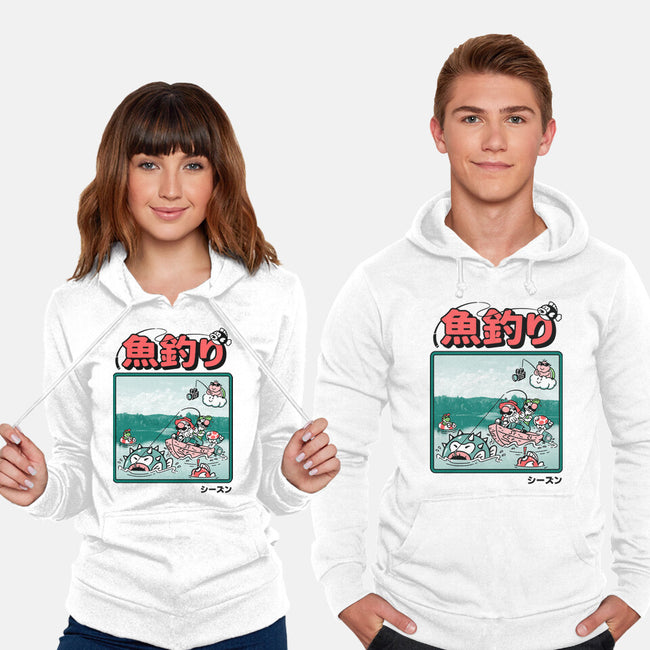 Fishing Time-Unisex-Pullover-Sweatshirt-Henrique Torres