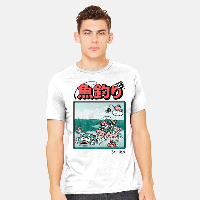 Fishing Time-Mens-Heavyweight-Tee-Henrique Torres