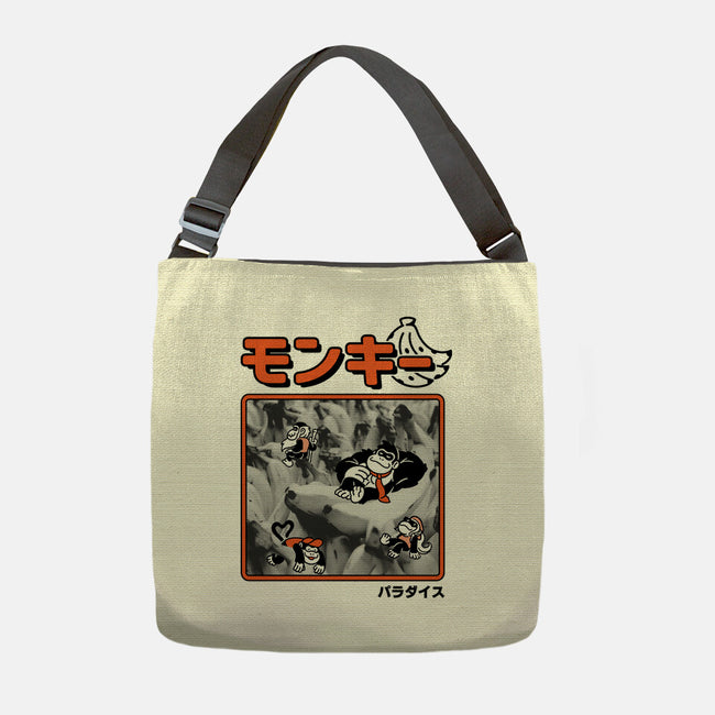 Monkey Paradise-None-Adjustable Tote-Bag-Henrique Torres