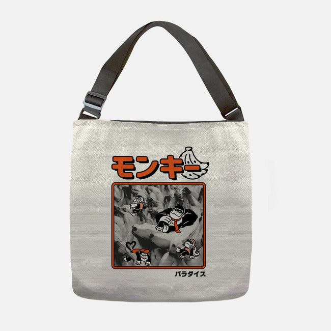Monkey Paradise-None-Adjustable Tote-Bag-Henrique Torres