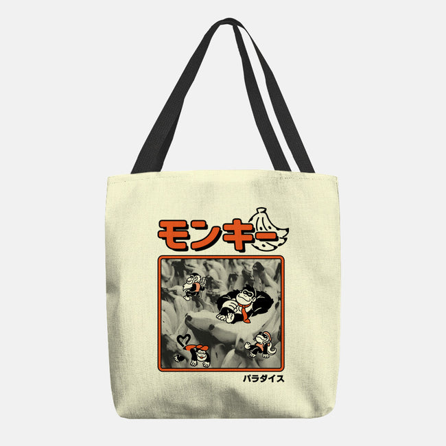 Monkey Paradise-None-Basic Tote-Bag-Henrique Torres