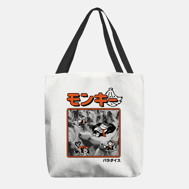 Monkey Paradise-None-Basic Tote-Bag-Henrique Torres
