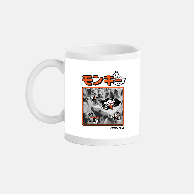 Monkey Paradise-None-Mug-Drinkware-Henrique Torres