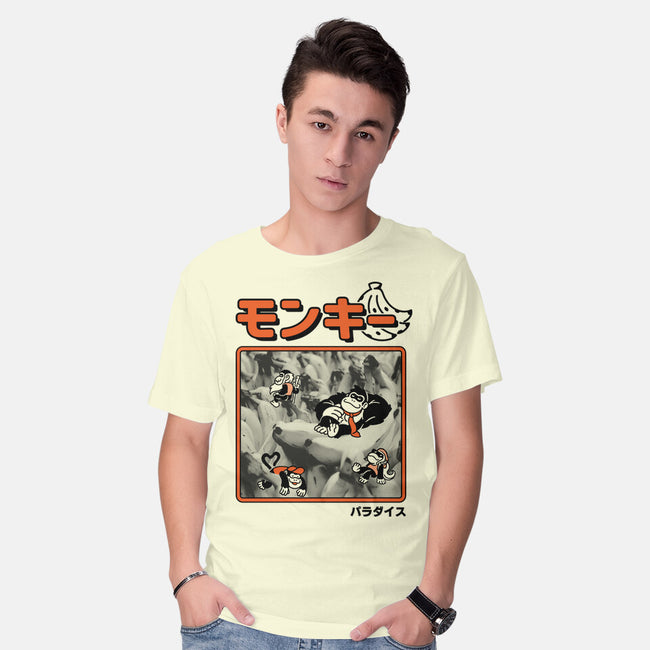 Monkey Paradise-Mens-Basic-Tee-Henrique Torres
