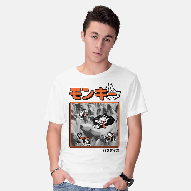 Monkey Paradise-Mens-Basic-Tee-Henrique Torres