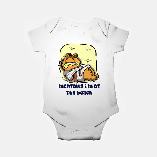 I'm At The Beach-Baby-Basic-Onesie-nickzzarto