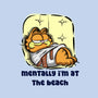 I'm At The Beach-Unisex-Kitchen-Apron-nickzzarto
