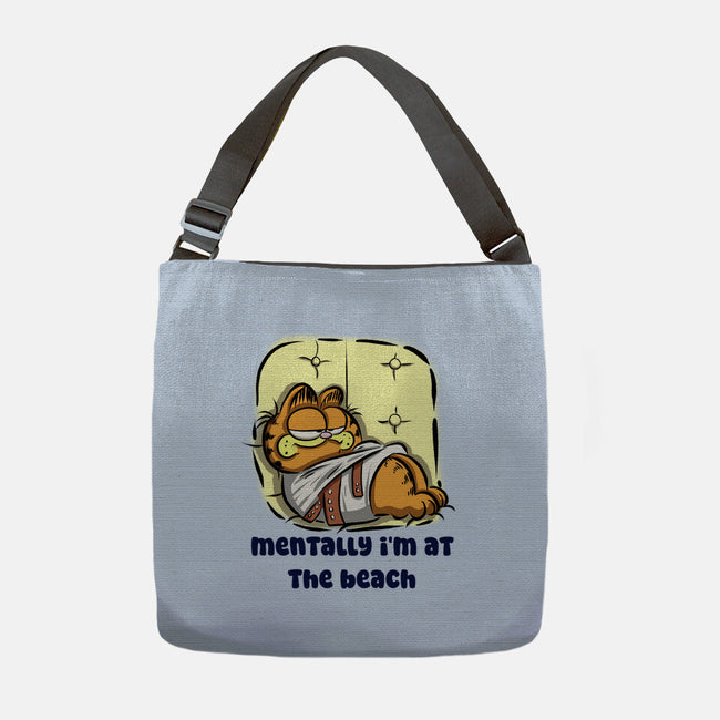 I'm At The Beach-None-Adjustable Tote-Bag-nickzzarto