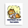 I'm At The Beach-None-Stretched-Canvas-nickzzarto