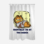 I'm At The Beach-None-Polyester-Shower Curtain-nickzzarto