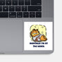 I'm At The Beach-None-Glossy-Sticker-nickzzarto