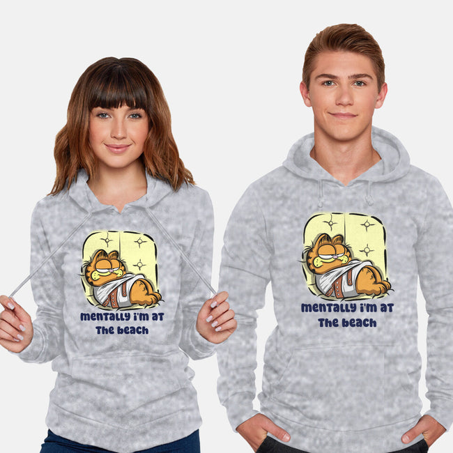 I'm At The Beach-Unisex-Pullover-Sweatshirt-nickzzarto
