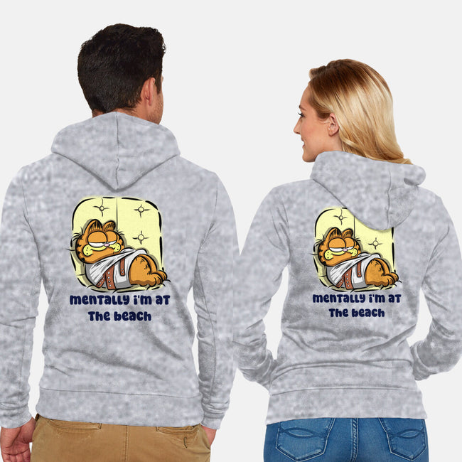 I'm At The Beach-Unisex-Zip-Up-Sweatshirt-nickzzarto
