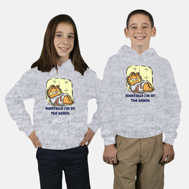 I'm At The Beach-Youth-Pullover-Sweatshirt-nickzzarto
