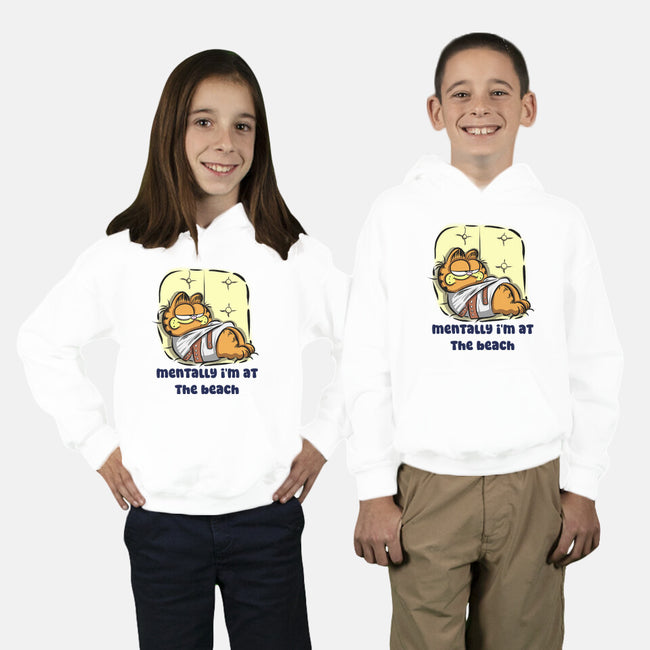 I'm At The Beach-Youth-Pullover-Sweatshirt-nickzzarto