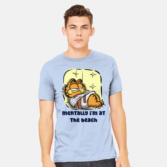 I'm At The Beach-Mens-Heavyweight-Tee-nickzzarto