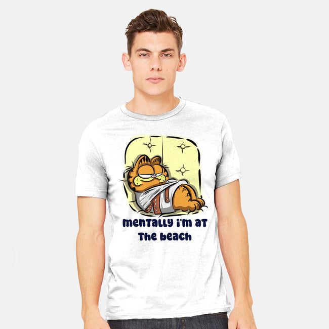 I'm At The Beach-Mens-Heavyweight-Tee-nickzzarto